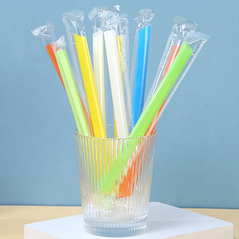 Des pailles respectueuses de l'environnement La solution idéale pour votre entreprise durable 100 pailles jetables