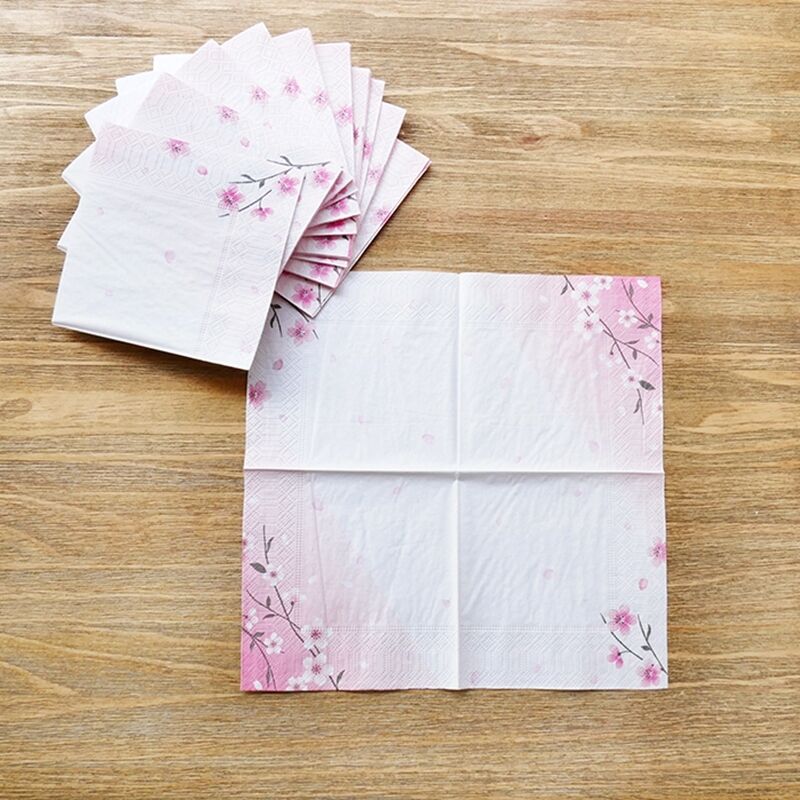 Papier à imprimer à usage unique personnalisé avec votre propre design Restaurant Papier tissé imprimé sur mesure