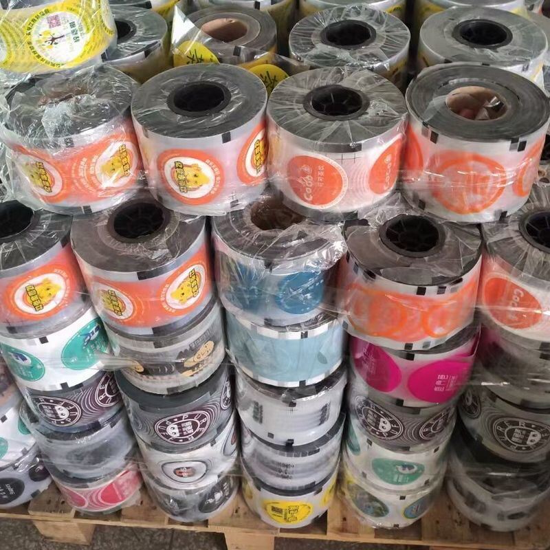 Film d'étanchéité à la tasse sur mesure Film d'étanchéité à la tasse en PP Film d'étanchéité à la tasse en thé à bulles pour tasse en PP PET