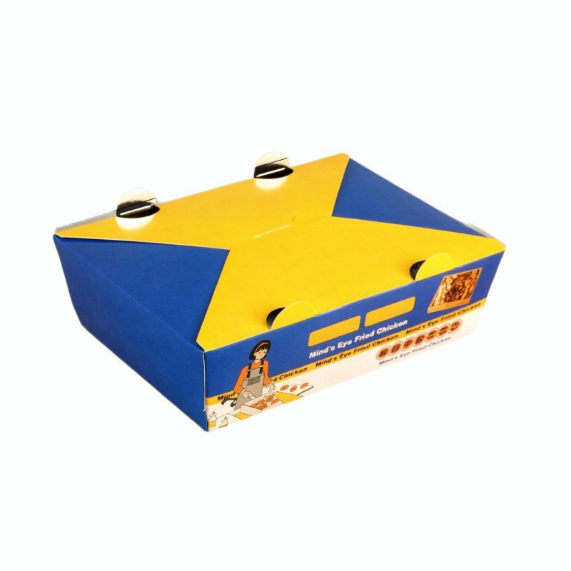 Boîtes de poulet en vente libre à l'automatisation ️ Contenants à emporter résistants à la graisse pour le poulet frit, les ailes, les baguettes et les côtelettes (en gros)